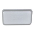 Food Trays, Containers, and Lids | GEN 1525WH 14.5 in. x 8 in. x 0.75 in. #1525 Meat Trays - White (250/Carton) image number 2