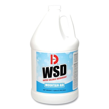 PRODUCTS | Big D Industries 135800 Water-Soluble Deodorant, Mountain Air, 1gal (4/Carton)