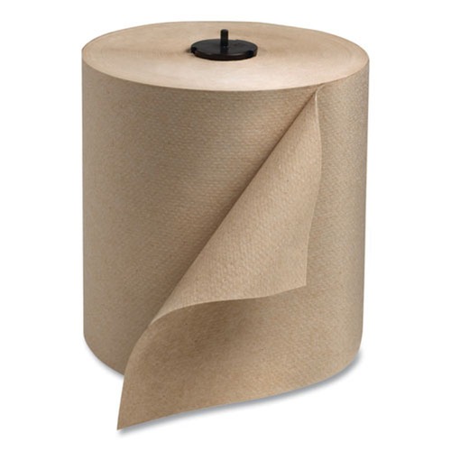 Cleaning Cloths | Tork 291350 7.68 in. x 1150 ft. Basic Paper Wiper - Natural (4 Rolls/Carton) image number 0
