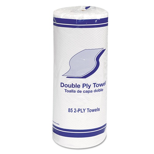 Paper Towels and Napkins | GEN GEN1797 Kitchen Roll Towels, 2-Ply, 11-in, White, 85/roll, 30 Rolls/carton image number 0