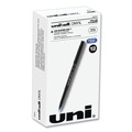 Pens | uni-ball 60041 ONYX Extra-Fine 0.5 mm Roller Ball Pen - Black/Blue Barrel (1-Dozen) image number 0