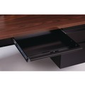 Office Desks & Workstations | Alera 25954 60 in. x 30 in. x 29.5 in. Double Pedestal Steel Desk - Mocha/Black/Black Legs image number 5