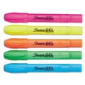 Highlighters | Sharpie 1803277 Bullet Tip Gel Highlighters - Assorted Ink/Barrel Colors (1-Set) image number 1