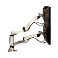  | 3M MA265S 360 deg Rotation, plus90/-15 deg Tilt, 360 deg Pan Easy-Adjust Desk Dual Arm Mount for 27 in. Monitors - Silver image number 5