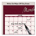 Notebooks & Pads | AT-A-GLANCE A152 12-Month: Jan 2026 to Dec 2026 48 in. x 32 in. Reversible Horizontal Erasable Wall Planner - Assorted Sheet Colors image number 4