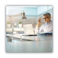Office Furniture Accessories | MasterVision GL0801393 Protector Series 47.2 in. x 0.16 in. x 35.4 in. Frameless Glass Desktop Divider - Clear/Aluminum (1/Carton) image number 5
