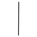 Cutlery | Boardwalk BWKSTRU525B10 5.25 in. Single Tube Polypropylene Stir-Straws - Black (1000/Pack, 10 Packs/Carton) image number 0