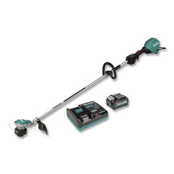 Factory Reconditioned Makita GRU01M1-R 40V max XGT Lithium-Ion Brushless 15 in. Cordless String Trimmer Kit (4 Ah)