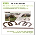 Toys | Champion Sports IHS20 (4) Horseshoes / (2) 20 in. Stakes / Nylon Carry Bag Steel Horseshoe Set (1-Set) image number 1