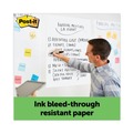Office Jansan | Post-it Easel Pads Super Sticky 559RP 25 in. x 30 in. Vertical-Orientation Unruled Self-Stick Easel Pads - Green Headband/White Sheet (30-Sheets, 2/Carton) image number 3