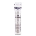  | Dart 626TS PETE Flat Straw-Slot Lids for 16 - 24 oz. Cold Cups (100/Pack, 10 Packs/Carton) image number 1