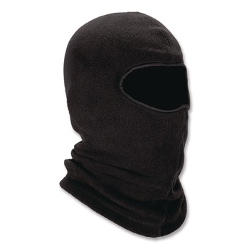 Ergodyne N-Ferno 6821 One Size Fits Most Polyester Fleece Balaclava Face Mask - Black