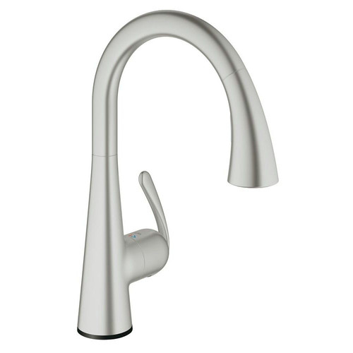 Fixtures | Grohe 30205DC1 Ladylux Filtering Pullout Spray Electronic Single Hole Kitchen Faucet image number 0