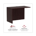  | Alera ALEVA354224MY 42 in. x 23.63 in. x 29.5 in. Valencia Series Reversible Return/Bridge Shell - Mahogany image number 7