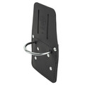 Tool Belts | Klein Tools 5456 Leather Hammer Holder with Slotted Connection and Metal Ring image number 3