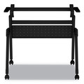Office Desks & Workstations | Alera ALEVA7243BK 32-1/4 in. x 23-5/8 in. x 28-1/2 in. Flip and Nest Table Base - Black image number 1