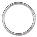 Office Jansan | ACCO A7072204A 1.5 in. Diameter Metal Book Rings (100/Box) image number 3