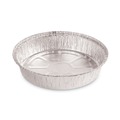 Food Service | Boardwalk BWKROUND9 Round 9 in. 48 oz. Aluminum To-Go Containers - (500/Carton) image number 0