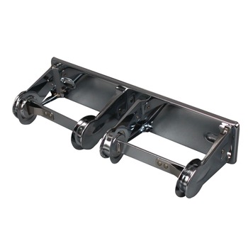 Impact 12.3 in. x 4.25 in. x 2.7 in. Double Roll Toilet Tissue Dispenser - Chrome (12/Carton)