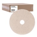 Cleaning Cloths | Boardwalk BWK4019NHE 19 in. Diameter Natural Hog Hair Burnishing Floor Pads - Beige (5/Carton) image number 0
