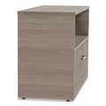 Office & Office Supplies | Linea Italia LITUR604NW Urban 35.25 in. x 15.25 in. x 23.75 in. 36 in. Credenza Bottom Pedestal - Natural Walnut image number 1