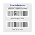 Labels | Avery 04153 2.13 in. x 4 in. Multipurpose Thermal Labels - White (1-Box) image number 5