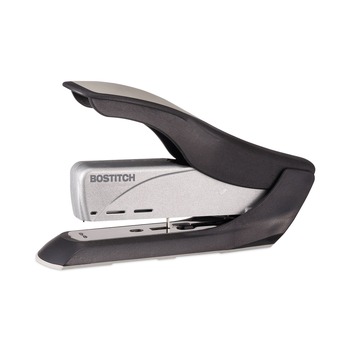 PaperPro 65-Sheet Capacity Spring-Powered Premium Heavy-Duty Stapler - Black/Silver