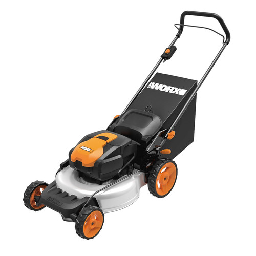 Push Mowers | Worx WG772 IntelliCut 56V Lithium-Ion 19 in. 3-in-1 Mower image number 0