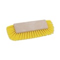 Cleaning Brushes | Boardwalk BWK3410 10 in. Brush Yellow Polypropylene Bristles Dual-Surface Scrub Brush image number 0