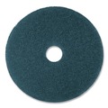 Cleaning Cloths | 3M 5300-19 5300 19 in. Diameter Low-Speed High Productivity Floor Pads - Blue (5/Carton) image number 1