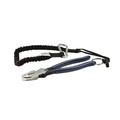 Pliers | Klein Tools D213-9NETT High Leverage Side Cutter Pliers with Tether Ring image number 5