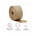 Office Jansan | Universal One UFS7300 3 in. x 375 ft. 3 in. Core Glass-Fiber Reinforced Gummed Kraft Sealing Tape - Brown (8/Carton) image number 3