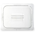 Food Service | Carlisle 10210U07 12.88 in. x 20.75 in. x 0.88 in. StorPlus Polycarbonate Plastic Handled Universal Lid - Clear image number 1