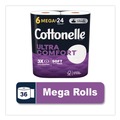 Toilet Paper | Cottonelle 55707 Ultra ComfortCare 2-Ply Septic Safe Soft Tissue Toilet Paper - White (36/Carton) image number 5