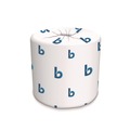 Cleaning & Janitorial Supplies | Boardwalk B6180 2-Ply Septic Safe 125 ft. Roll Length Toilet Tissue - White (96/Carton) image number 0
