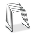 Office Jansan | Fellowes Mfg Co. 69712 7.25 in. x 6 in. x 8.25 in. 5 Sections Letter to Legal Size Files Wire Step File II - Black image number 0
