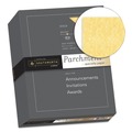 Office Jansan | Southworth 994C 24 lbs. Bond Weight 8.5 in. x 11 in. Parchment Specialty Paper - Gold (500/Box) image number 1