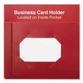 Office Jansan | Universal UNV20543 100-Sheet Capacity 11 in. x 8.5 in. 2-Pocket Plastic Folders - Red (10/Pack) image number 1