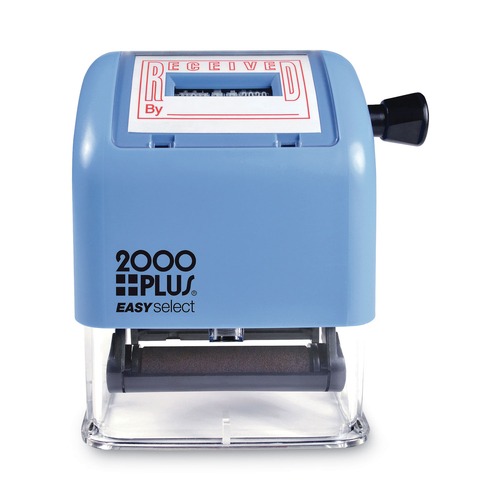 Office Jansan | COSCO 2000PLUS 011092 1 in. x 1.81 in. RECEIVED plus Date ES Dater - Red image number 0
