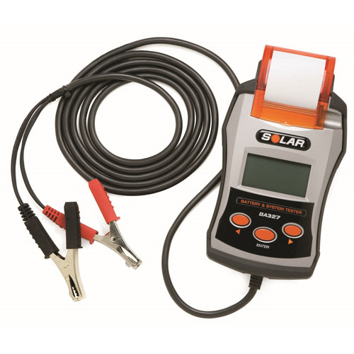 Automotive | SOLAR BA327 Digital Battery and System Tester with Integrated Printer image number 0