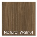 Office & Office Supplies | Linea Italia LITUR604NW Urban 35.25 in. x 15.25 in. x 23.75 in. 36 in. Credenza Bottom Pedestal - Natural Walnut image number 8