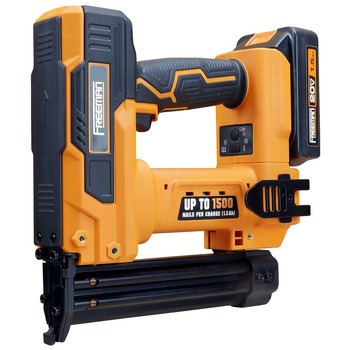  | Freeman 20V Lithium-Ion 1-1/4 in. Cordless 2-in-1 18-Gauge Nailer/Stapler Kit (1.5 Ah)