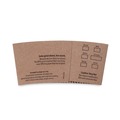Cutlery | Starbucks 12420977 Cup Sleeves for 12/16/20 oz. Hot Cups - Kraft (1380/Carton) image number 2