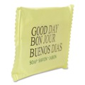 Cleaning & Janitorial Supplies | Good Day 390150 Pleasant Scent 1.5 oz. Individually Wrapped Bar Soap (500-Piece/Carton) image number 2