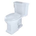 Toilets | TOTO MS814224CEFG#01 Promenade II One-Piece Elongated 1.28 GPF Universal Height Toilet (Cotton White) image number 2