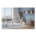 Office Chairs | HON HPTCC1T1UM.WHT Altern Mesh Back Task Chair, 17.95 to 21.1 Seat Height, Gray Seat, Gray/White Back, White Base image number 4