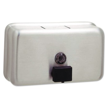 PRODUCTS | Bobrick B-2112 Classicseries Surface-Mounted Liquid Soap Dispenser, 40 Oz, Metal
