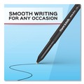 Pens | Paper Mate 2124517 Fine 0.8 mm Write Bros. Stick Ballpoint Pen - Red Ink/Barrel (1-Dozen) image number 3