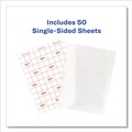 Office Jansan | Avery 73601 9 in. x 12 in. 3 mil Self-Adhesive Laminating Sheets - Matte Clear (50/Box) image number 6