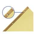 Office Jansan | Avery 11308 11 x 8.5 Preprinted Laminated Tab Dividers with Gold Reinforced Binding Edge - Buff (31-Pieces/Set) image number 4